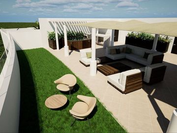Condominio con lock off, terraza, bodega y cuarto de lavado,  con vista al bosqu