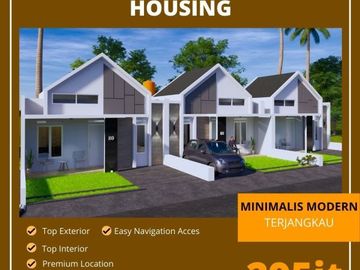 Rumah One Gate System siap KPR