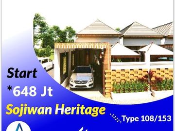 Free Pagar Keliling Beli Rumah Siap Bangun di Selatan Jl. Jogja Solo