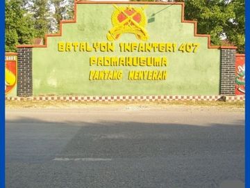 Jual Tanah Cluster Harjosari: Dekat Yonif 407