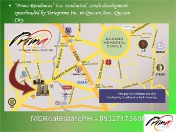 Prima Residences Condo near UST For Sale Along Quezon Avenue