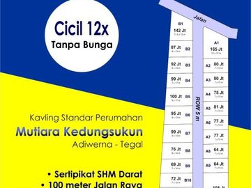 1 Menit Pasar Kedungsukun 60 Jt-an Kapling Darat