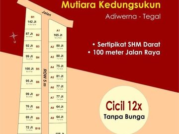 1 Menit Pasar Kedungsukun 60 Jt-an Kapling Darat