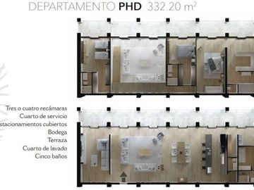 Departamento PENTHOUSE en Venta o Renta