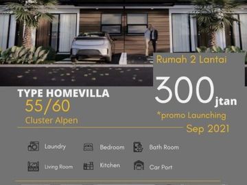 Rumah idaman 2lt terjangkau di bandung