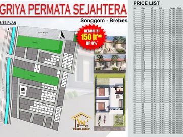 RUMAH CANTIK MURAH FREE PPN DP 0% DI SONGGOM
