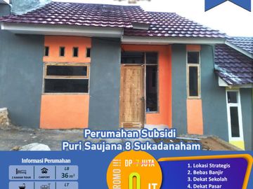 perumahan subsidi kamar 2 di bandar Lampung