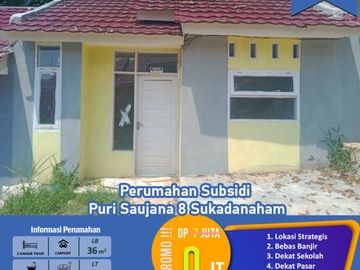 perumahan subsidi kamar 2 di bandar Lampung