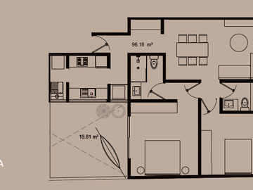 Departamentos en venta Roma norte Zacatecas 21