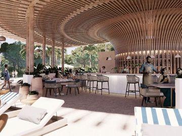 Departamento de lujo, vistas verdes, terraza, petfriendly, en venta Cancún