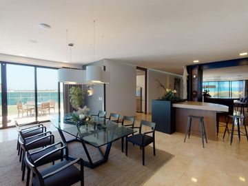 Departamento de lujo, vistas verdes, terraza, petfriendly, en venta Cancún