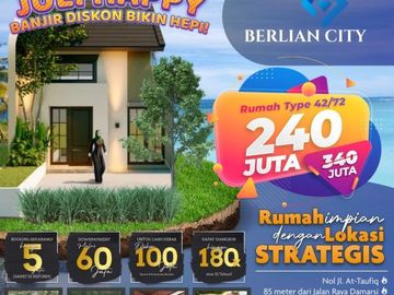 Termurah , WA 0823-3511-----, Perumahan Paling Murah Di Sidoarjo Kota Hanya 200 Juta-an, Berlian City