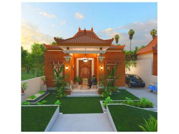 Modern Klasik, Hunian 2 Lantai Konsep Rumah Jawa di Prambanan