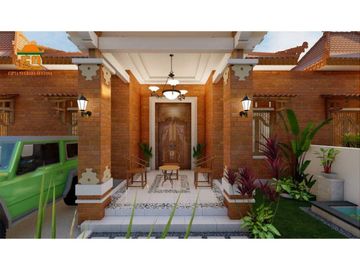 Modern Klasik, Hunian 2 Lantai Konsep Rumah Jawa di Prambanan