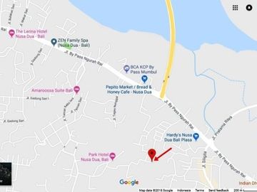 Tanah dijual di Mumbul, Nusa Dua, Bali Cocok Dibangun Villa