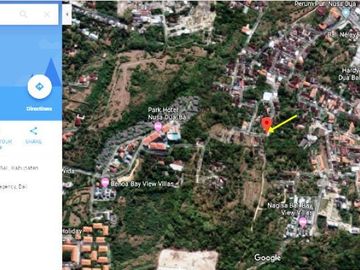Tanah dijual di Mumbul, Nusa Dua, Bali Cocok Dibangun Villa