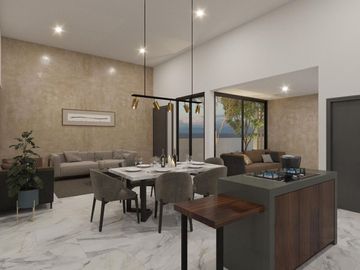 Casa en Venta, 1 Planta, 3 recámaras en Dzityá, Mérida Yucatán