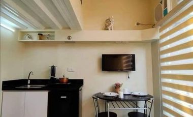 Only 9k monthly payable in 30 months, avail now for only 25k reservation fee. 2 bedrooms loft type FULLY-FURNISHED Free APPLIANCES and FURNITURES with