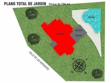 Country Chumamaya, Casa Volpini, 187 m2 sobre lote 798 m2