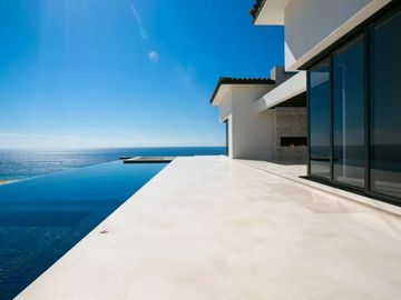 Casa con vista al mar,  alberca privada, spa, terraza, Segunda cocina