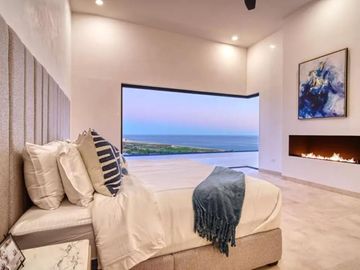 Casa con vista al mar,  alberca privada, spa, terraza, Segunda cocina