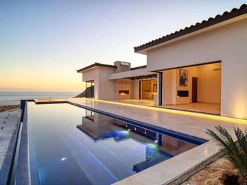 Casa con vista al mar,  alberca privada, spa, terraza, Segunda cocina