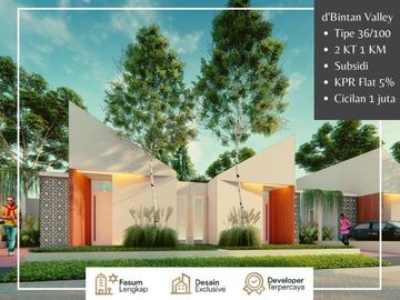Rumah Inden Cepat di Tengah Kota Tanjung Pinang Bisa Inhouse