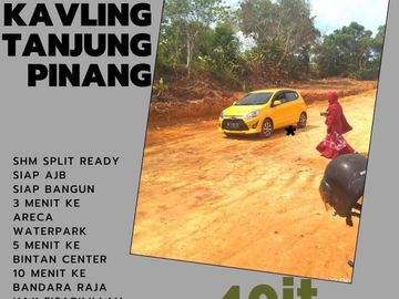 Tanah Kavling Tanjung Pinang 100m Hanya 40 Juta