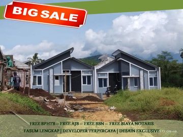 Rumah Pakisaji Kawasan Asri dan Udara Bersih 2KT Tipe 25/107 Hook