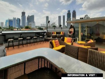 DIJUAL RUMAH SUPER LUXURIOUS at JL TANJUNG, MENTENG (dgn ROOFTOP)