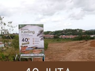 Tanah Kavling Tanjung Pinang 100m Hanya 30 Juta