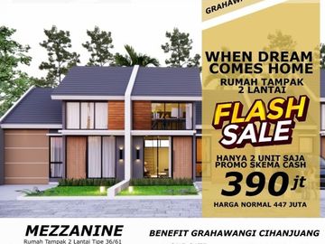 Rumah Cluster Mewah modern Grahawangi Cihanjuang Cimahi Bandung