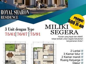 RUMAH 2 LANTAI TERMURAH BISA KPR DI TEMANGGUNG JAWAA TENGAH