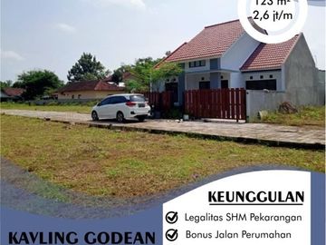 Kapling Jogja Dekat Pasar Godean SHM Perunit