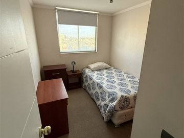 Departamento amoblado Ed. Turi 3D/2B/1E