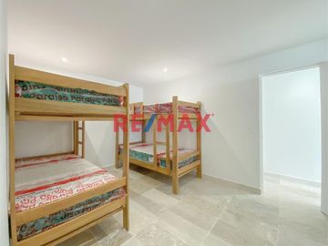 Departamento de estreno 1er piso, con vista al mar.
Totalmente equipado, listo para disfrutar el verano en familia.
*133m2.
*A 40Km de Lima.
*Disf
