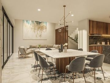 CASA EN VENTA EN MERIDA, PRIVADA CON AMENIDADES, UBICADA EN EL NORTE DE MERIDA