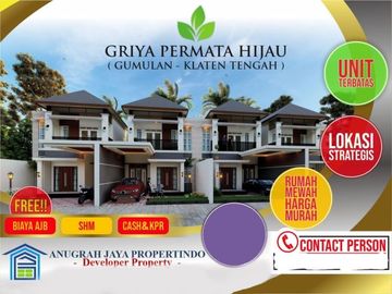 Jual Rumah Cantik Pesan Bangun Cluster Perumahan Di Klaten