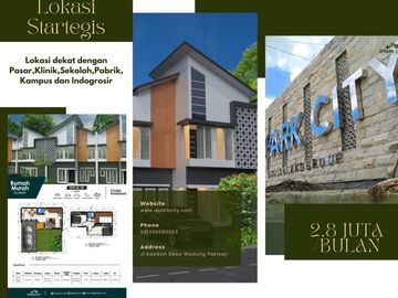 2 Lantai Tipe 45/77 Rumah Dekat Kampus Bisa KPR