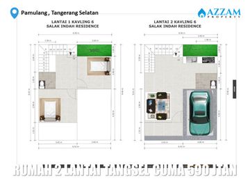 RUMAH 2 LANTAI SKANDINAVIAN HANYA 500 JUTAAN DI PAMULANG