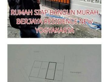 RUMAH SIAP BANGUN 320 JT DI SELATAN RS PKU GAMPING YOGYAKARTA, WA: 0852-5234-----