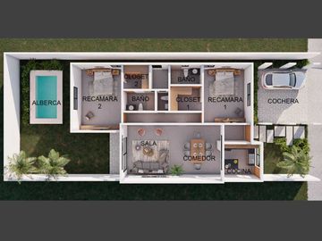 Casa Canaria Mod 1 Planta