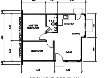 Bungalow 2 Bedroom House in Calamba Laguna