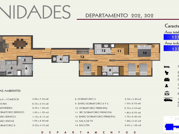 CALLE TAMPUMACHAY N° 1XX, DPTO. 202-302