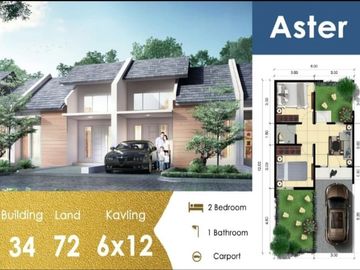 RUMAH BARU GRESS WARU SIDOARJO START 490 JUTA READY
