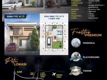 Modern Classic dan Mewah Rumah 3 KT di Damarsi Buduran