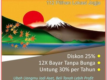 Bangun Rumah Hemat 200Jt: Tanah Area Sleman, Dekat Candi Prambanan