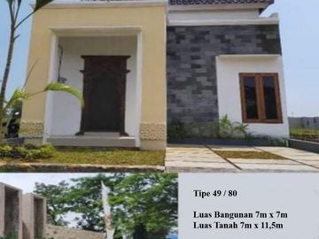 Dijual Rumah Pesan Bangun Modern Minimalis Type 49 SHM