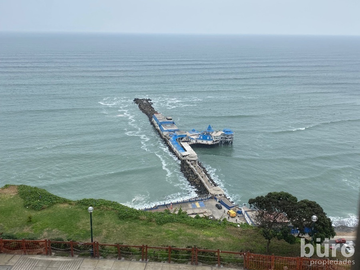 ACOGEDOR DEPARTAMENTO EN VENTA EN MIRAFLORES CON VISTA AL MAR