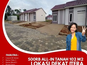 Rumah Murah Tanpa DP Dekat Kampus ITERA #02